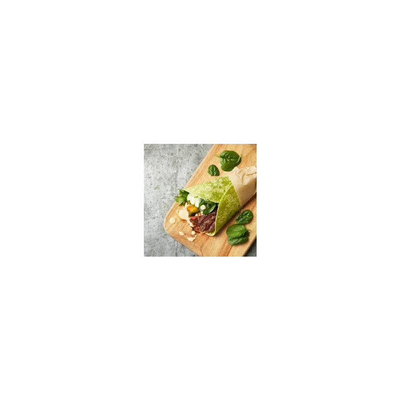 Vegetable wrap with avocado