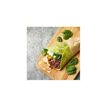 Vegetable wrap with avocado