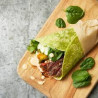 Vegetable wrap with avocado