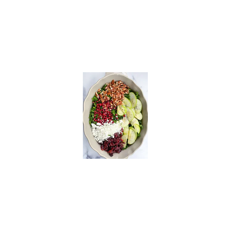 Assorted salad with walnuts