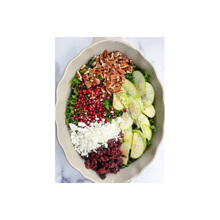 Assorted salad with walnuts