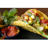 Tacos amb iogurt i llima