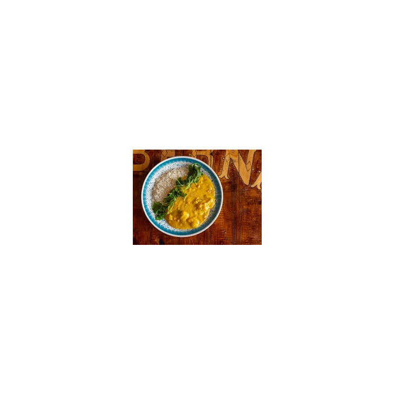 Curry with basmati rice