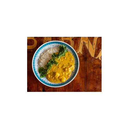 Curry with basmati rice